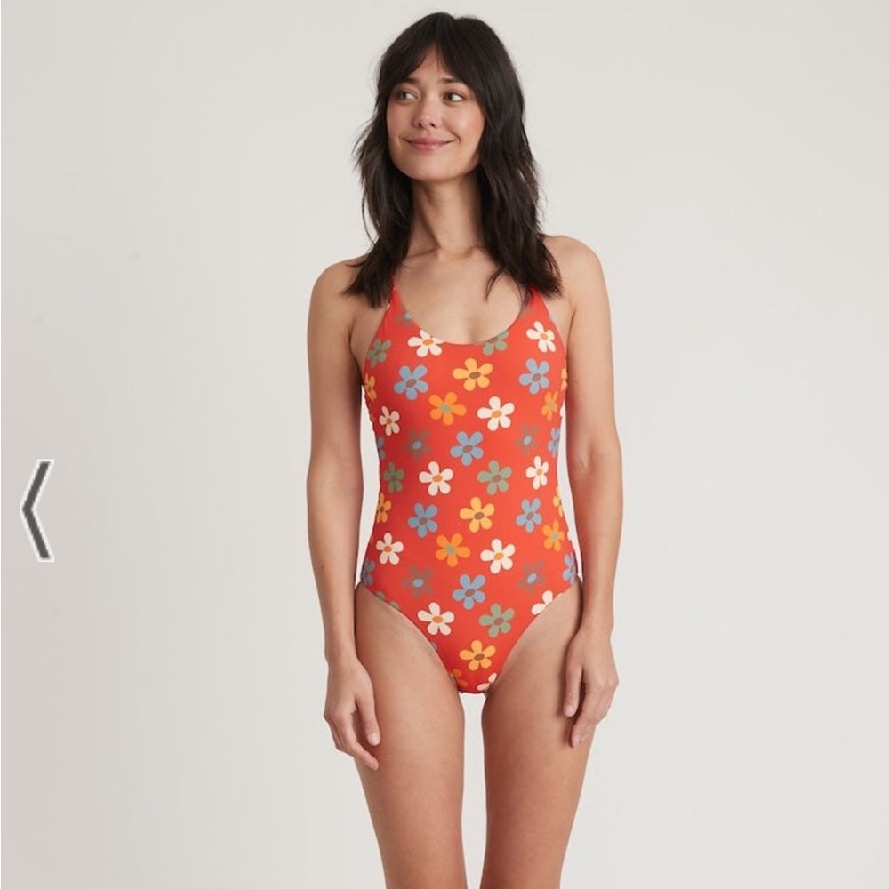 NWT marine layer Merida Cross Back one piece XL